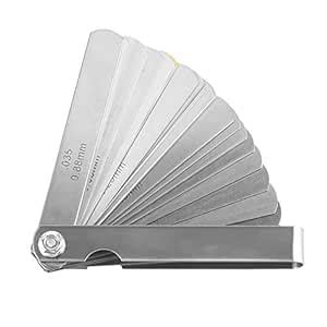 Blade Feeler Gauge, Blades Feeler Gauge 32 Stainless Steel Metrics ...