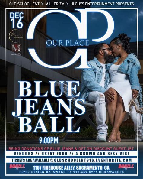 Party for a Cause at The Blue Jean Ball December 16th!, Our Place Event ...