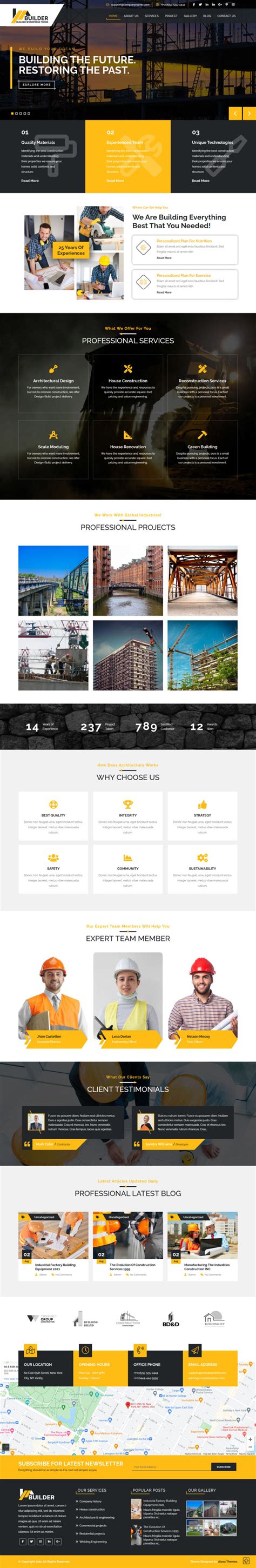 Image result for HTML 5 Builder Themes