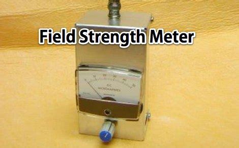 Using a Field Strength Meter 的图像结果