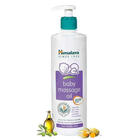 Himalaya Baby Massage Oil - Provides Nourishment – Himalaya Wellness ...