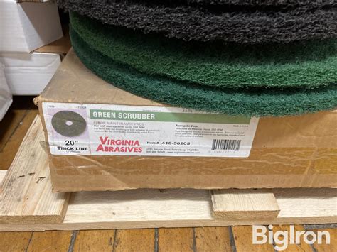 Virginia Abrasives Floor Maintenance Pads BigIron Auctions
