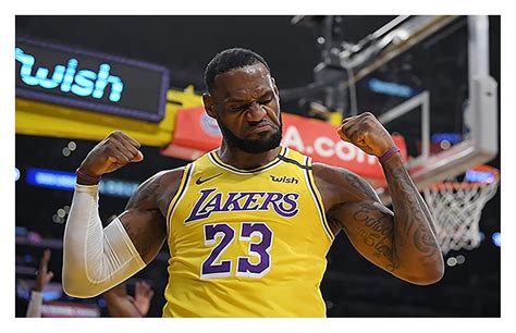 BALDAU PRINTS LeBron James Wall Poster For Room (Gloss Laminated, 12X18 ...