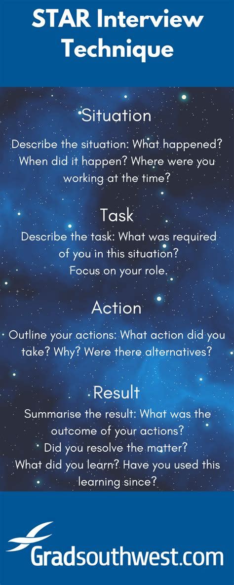 Image result for Star Interview Technique Example Answers