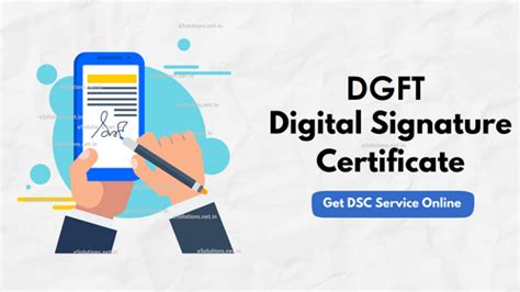 DGFT Digital Signature, DGFT DSC, DSC for DGFT, DGFT DSC Price by ...