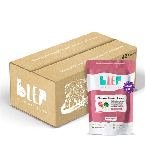 BLEP Fresh Dog Food (Wet)|Human Grade Dog Food Chicken Brocco Pawer-A ...