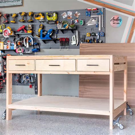 Image result for Small Garage Workbench