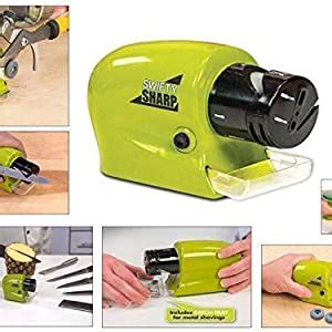 Buy VIEWIDE Electric Knife sharpner Motorized Sharpening Swifty Knives ...