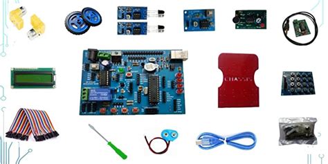 Embeddinator's AVR ATmega8 Starter Microcontroller Development DIY Kit ...