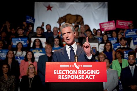 Governor Newsom launches statewide response to Trump rigging Texas’ elections | Governor of ...