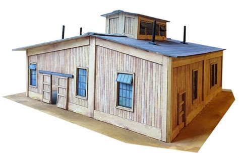 Image result for Free Printable Model Train Buildings