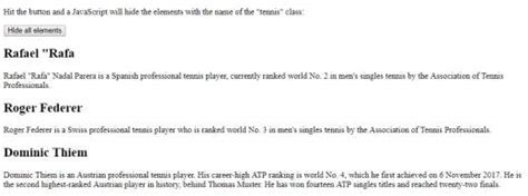 Image result for Tutorial Points HTML Classes