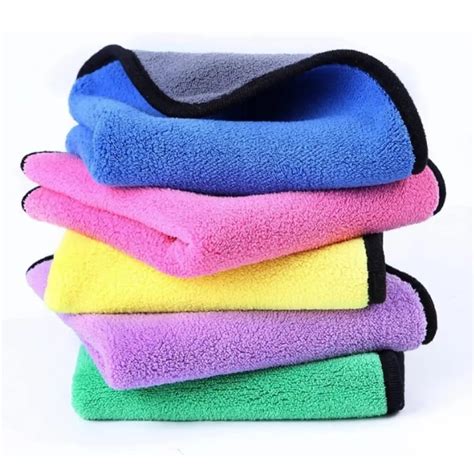 Khillayox Microfiber Cleaning Cloths, 600 GSM Reusable & Washable ...