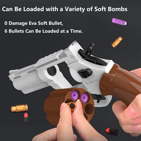 Toy Gun With Jump Ejecting Mag Simulates Manual Loading Foam ...