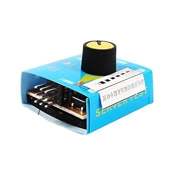 Walfront PWM DC Motor Speed Controller Large Power DC 6V-12.8V 32A PWM ...