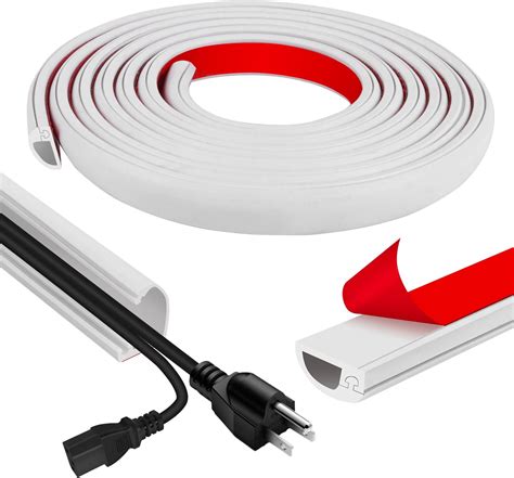 Amazon.com: Cord Hider, 118in Self-Adhesive Wall Cord Hider, Extension ...