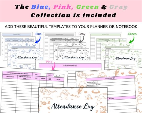 Buy Sign in and Sign-out Registration Log Book Perfect for Home Daycare ...