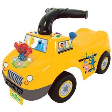 Kiddieland Buy Elmo School Bus Ride-On Push Car for Kids at Ubuy India