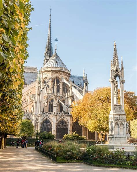 Square Jean XX-III, Notre Dame | Paris place, Paris france, Paris travel