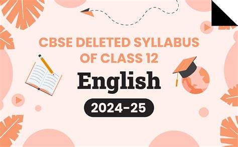 CBSE English Deleted Syllabus Class 12 2025-26