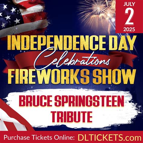 July 2nd Fireworks Show and Bruce Springsteen Tribute at Dos Lagos ...