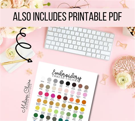 Image result for Polyester Embroidery Thread Color Chart