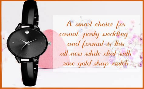 SELLORIA Black Color Dial & Bracelet Metal Strap Analog Watch - for ...