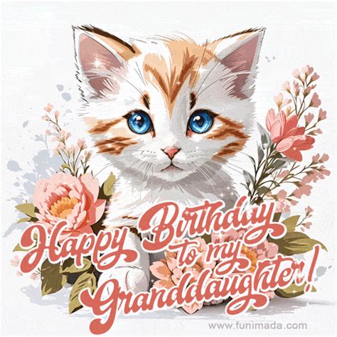 Happy Birthday Cat GIFs - Download on Funimada.com