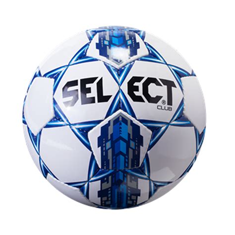 Select Club Soccer Ball (White/Blue/Black) @ SoccerEvolution