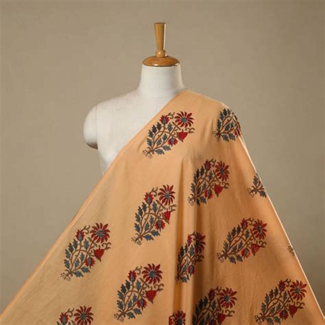 Sanganeri Fabrics - Sanganeri Hand Block Printed Rajasthani Fabric ...