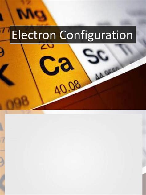 How to Do Electronic Configuration 的图像结果