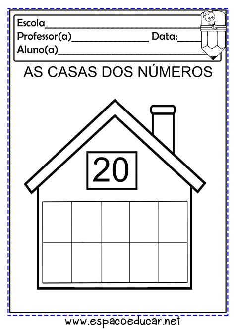 ATIVIDADES AS CASAS DOS NUMERAIS DE 0 A 50 GRÁTIS PARA IMPRIMIR EM PDF-ESPAÇO EDUCAR
