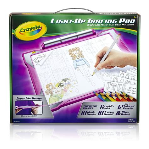 Crayola Light-up Tracing Pad - Pink