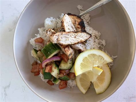 Za'atar Grilled Chicken With Tomato Cucumber Salad - Grilling Recipes ...