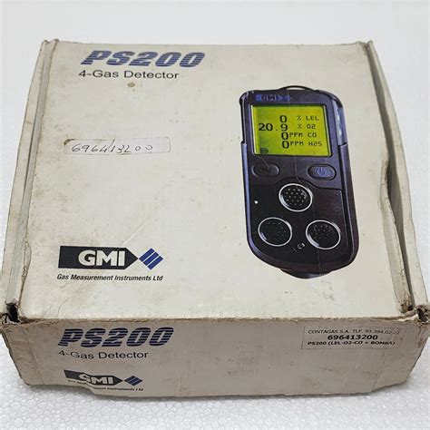 GMI PS200 Series PS232 Multi-Gas Monitor, Pumped, (LEL, O2, CO, H2S ...