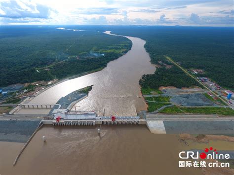柬埔寨装机容量最大的桑河二级水电站下闸蓄水-国际在线
