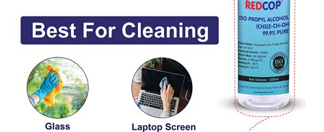 REDCOP IPA Isopropyl alcohol 99.9% Spray | (CH3)2-CH-OH CAS: 67-63-0 ...