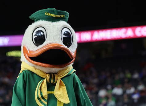 Oregon Ducks Mascot Push Ups
