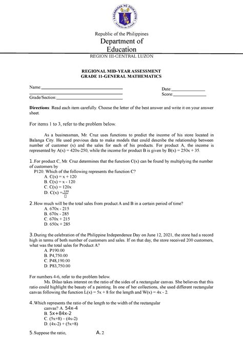 DepEd SHS Gen Math Video Lessons 的图像结果