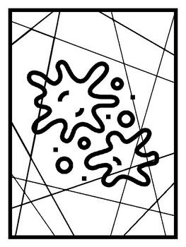 Paintball Activities and Decor Kit, Decor, Coloring, Craft and Writing ...