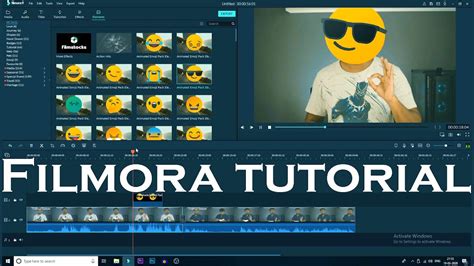 Videotutorial Filmora9 的图像结果