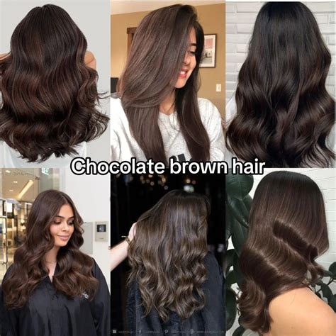 Dark Chocolate Brown Hair Color Chart Color Chart For Tints Hair Color