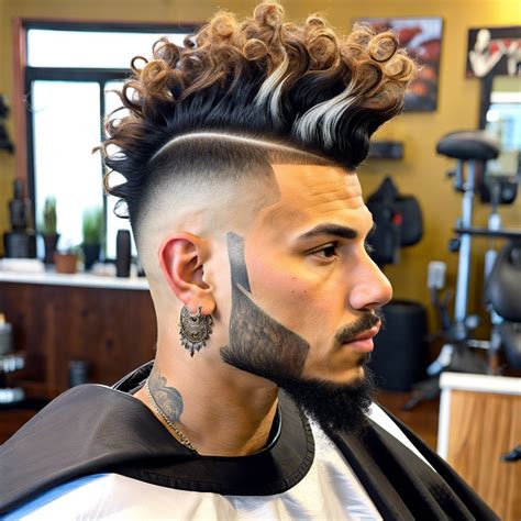 15 Mexican Mohawk Fades: Stylish Ideas for a Bold Look – Burst of Style