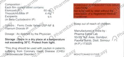 Brutaflam Mr 4mg Strip Of 10 Tablets: Uses, Side Effects, Price ...