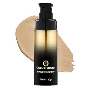 Buy Colors Queen Silky Light Foundation - 04 Natural Nude, 30g ...