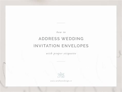Proper wedding invitation addressing 60 photos - Astyledwedding.com
