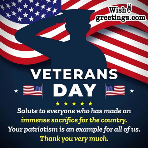 Veterans Day Wishes Messages - Wish Greetings