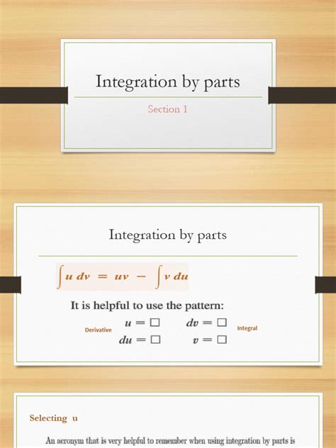 Integration by Parts Tutorial 的图像结果