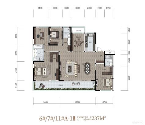 【住宅室内设计彩平图】|空间|室内设计|Chairan - 原创作品 - 站酷 (ZCOOL)