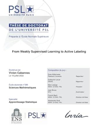 Buy From Weakly Supervised Learning to Active Labeling: PhD Thesis Book ...